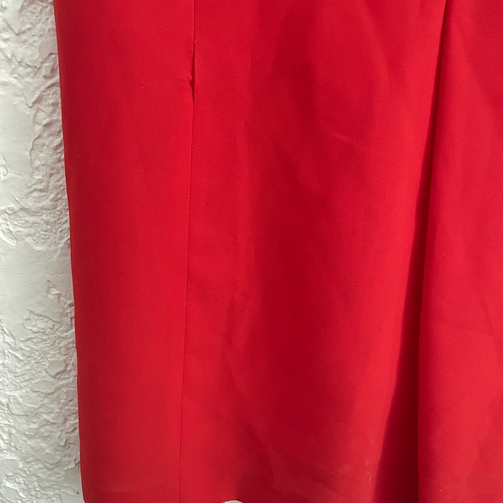 JIL SANDER® RARE Vintage Y2K Red Satin Skirt size 34 / XS - Picture 11 of 12